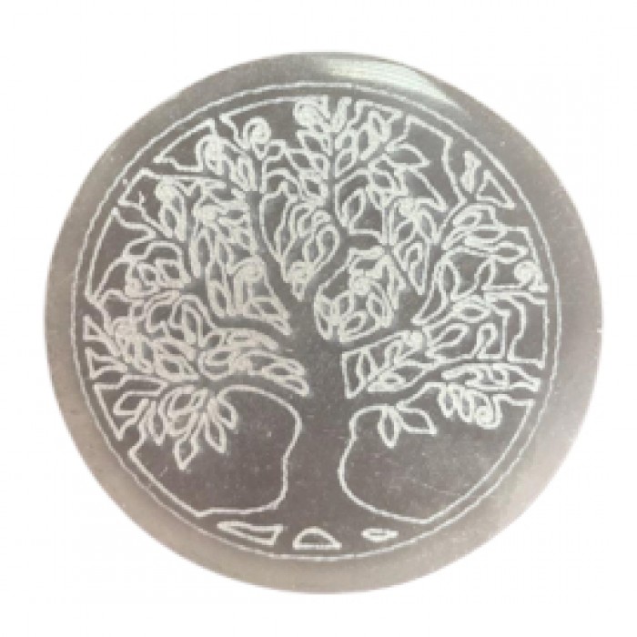 Δίσκος Σεληνίτη Tree of Life 8cm Διάφορα σχήματα
